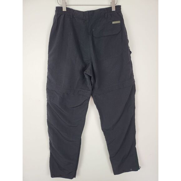 Royal Robbins Zip and Go Pant 6 Womens Black Mid Rise Cargo Quick Dry Outdoor - Picture 7 of 10